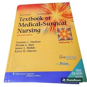 Brunner and Suddarth's Textbook of Medical Surgical Nursing by Brenda G....